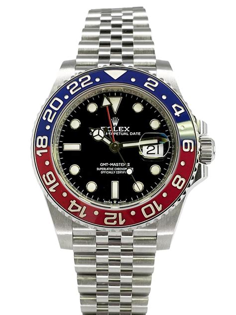 pepsi stainless steel rolex|rolex gmt master pepsi bezel.